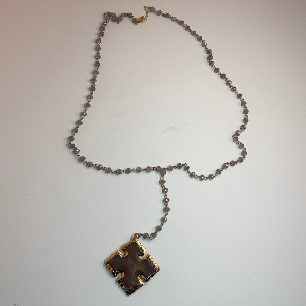 Long Beaded Necklace